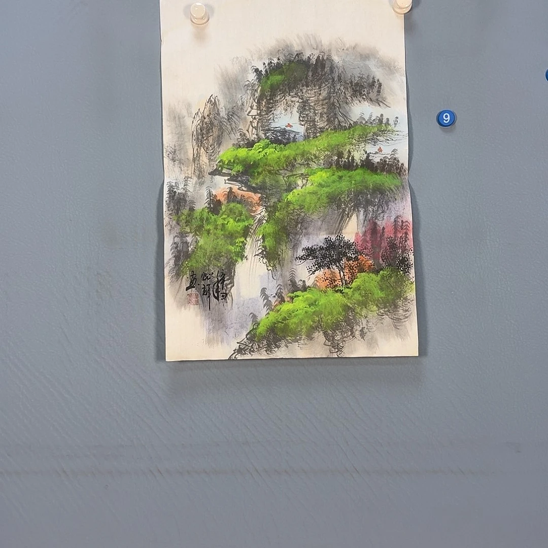 国画181 牡丹一如您的脸颊像我们