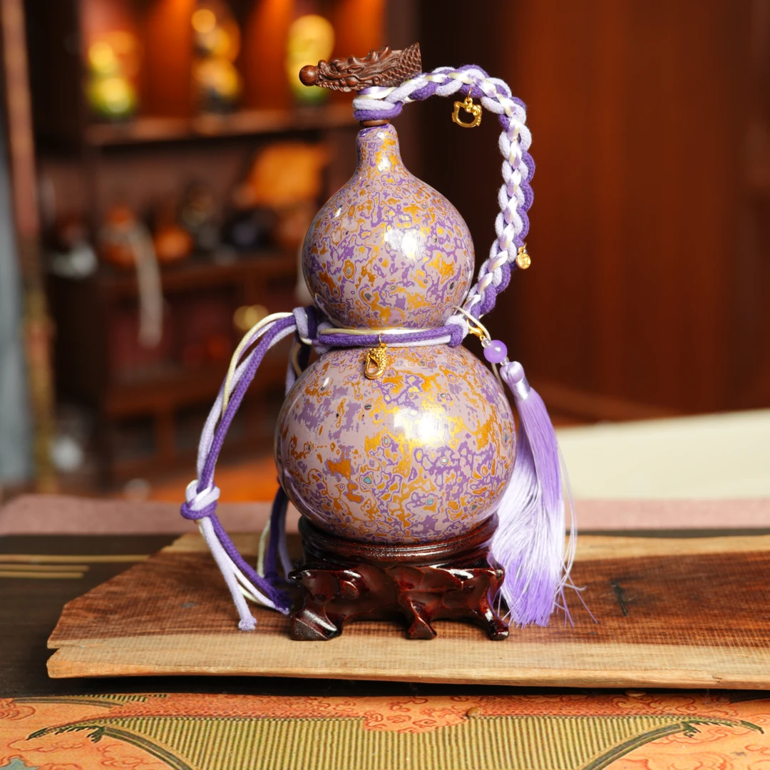 S03神话级紫金渐变大漆酒葫芦