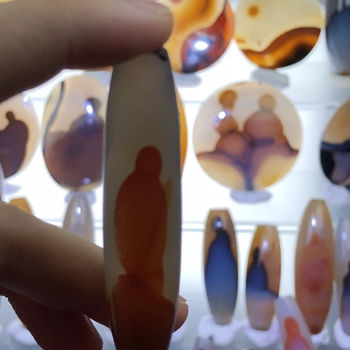 查罗石未镶嵌珠宝半成品