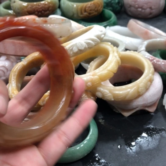 未镶嵌石英质玉珠宝奇石潼****活