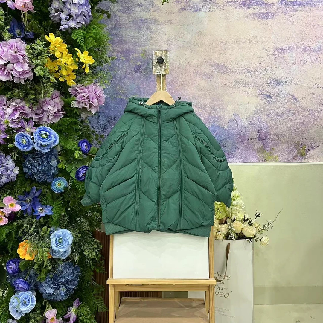 548G绿鹅绒服0648