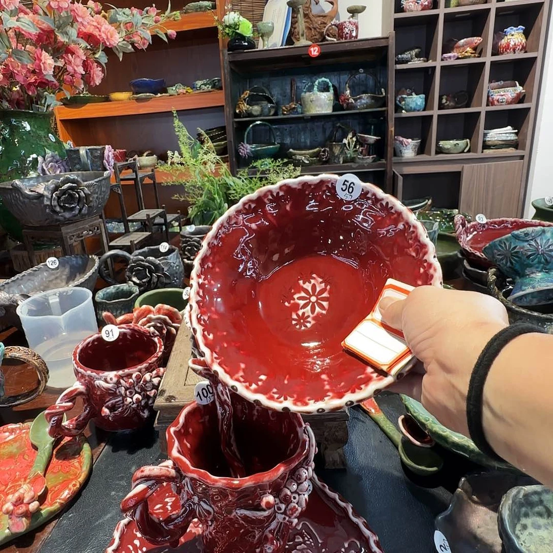 园***.纯手工咖啡杯盘碗