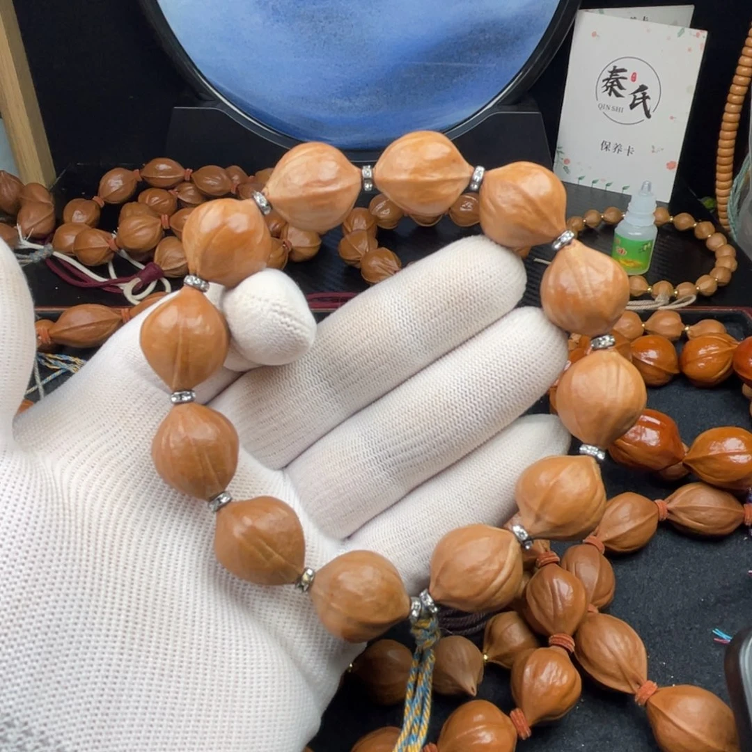 手串橄榄核18水晶核