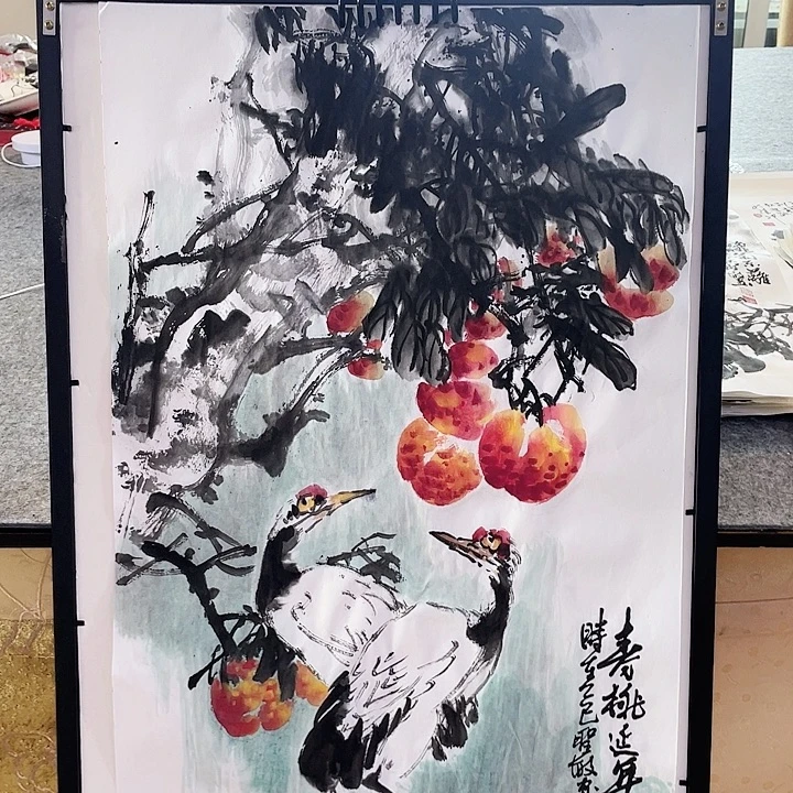 国画张圣敏先生纯手绘作品
