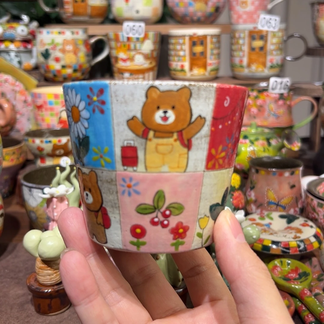 紫砂 景德镇陶瓷手绘杯