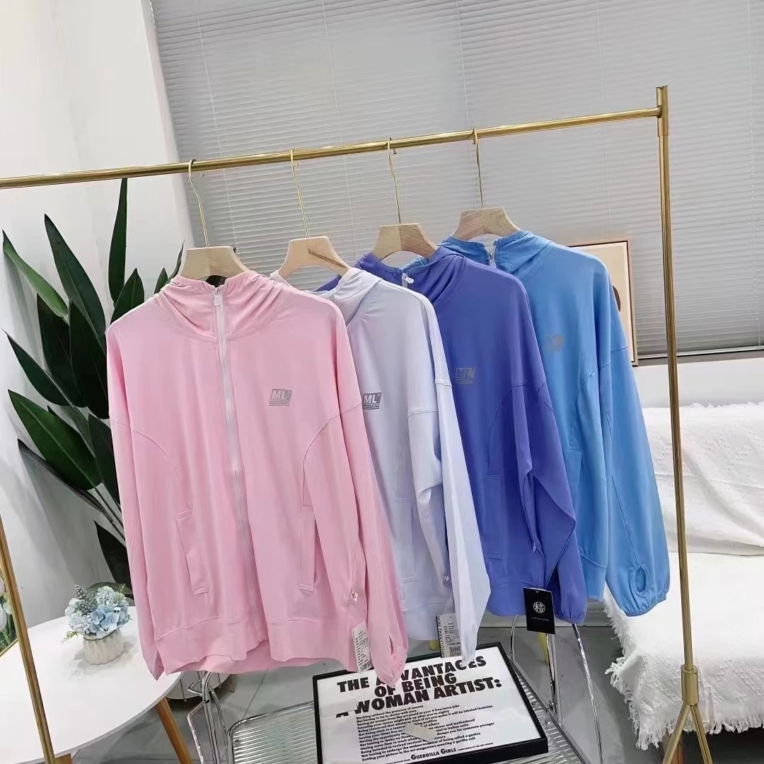 5712防晒衣女夏季冰丝薄款防紫外线户外透气防晒外套