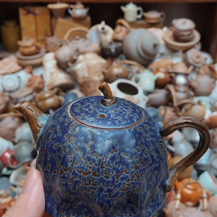 柴烧老岩泥高端茶器