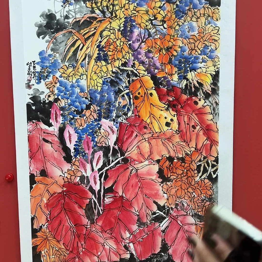 国画卢付垒国画作品