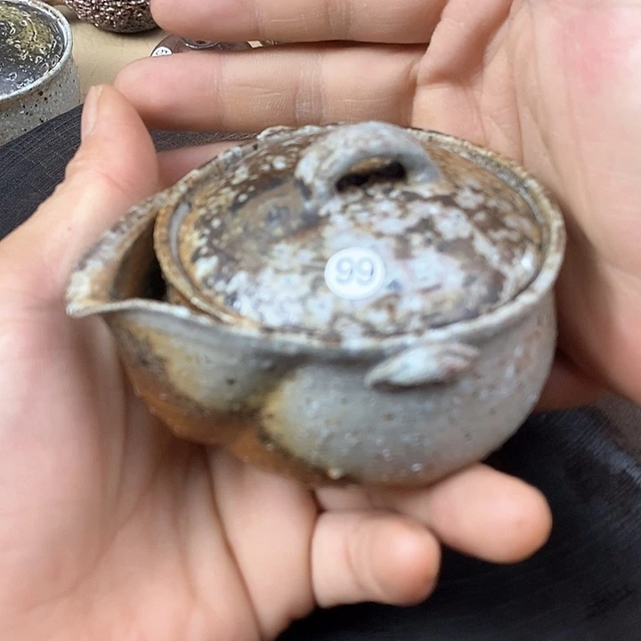 手工粗陶、柴烧茶器