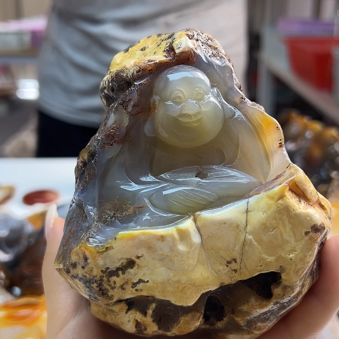 玛瑙/玉髓未镶嵌吊坠(不含链)