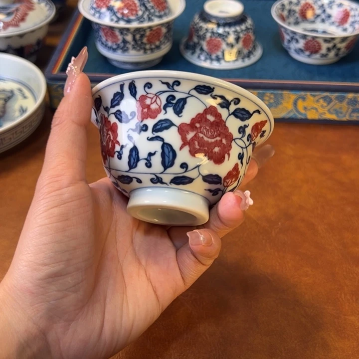 瓷片景德镇陶瓷手工手绘