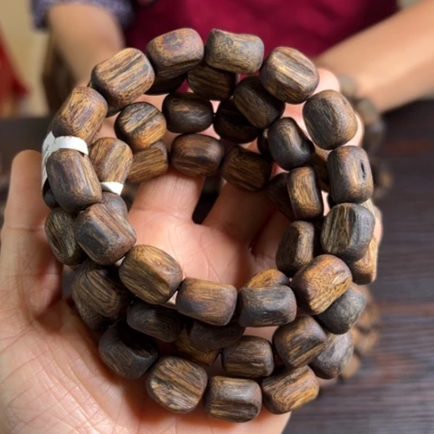 手串沉香白棋13克卡1.3多样性发1条