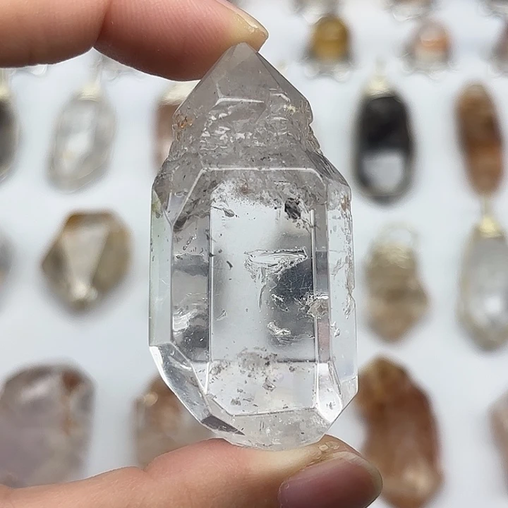 水晶未镶嵌颈饰闪灵钻55mm