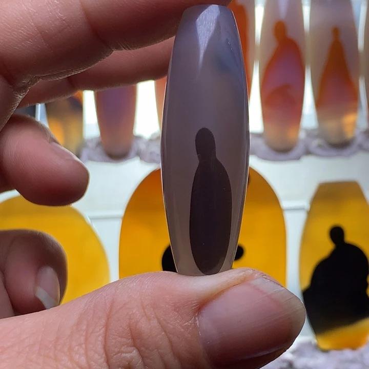 玛瑙/玉髓颈饰未镶嵌13