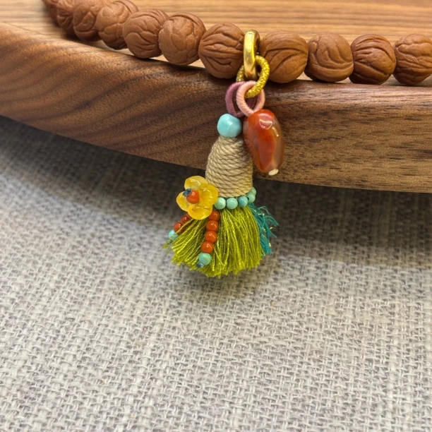 X-464小璐仙仙如意坊手工编织流苏挂件提溜