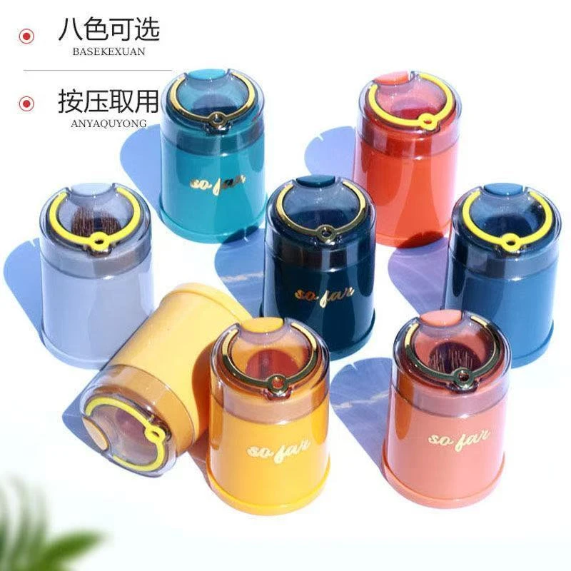 抖音豪华牙签筒牙签创意高级按压式牙签盒自动牙签罐北欧牙签筒家