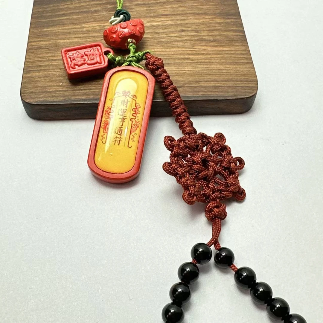 天然辰砂（老银工厂3号店）01 精品时尚财运亨通挂件