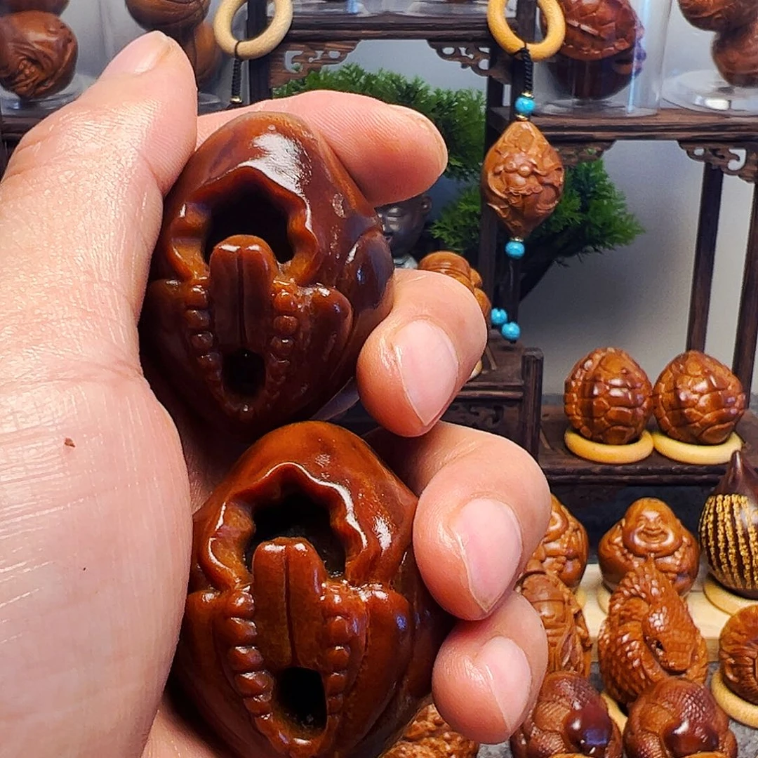 橄榄核手串/手链大***岩无像佛11