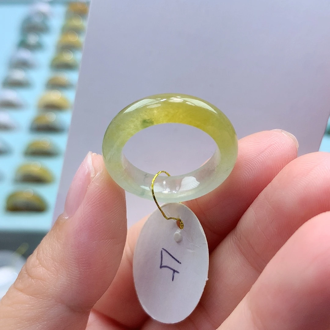 未镶嵌戒指翡翠15圈