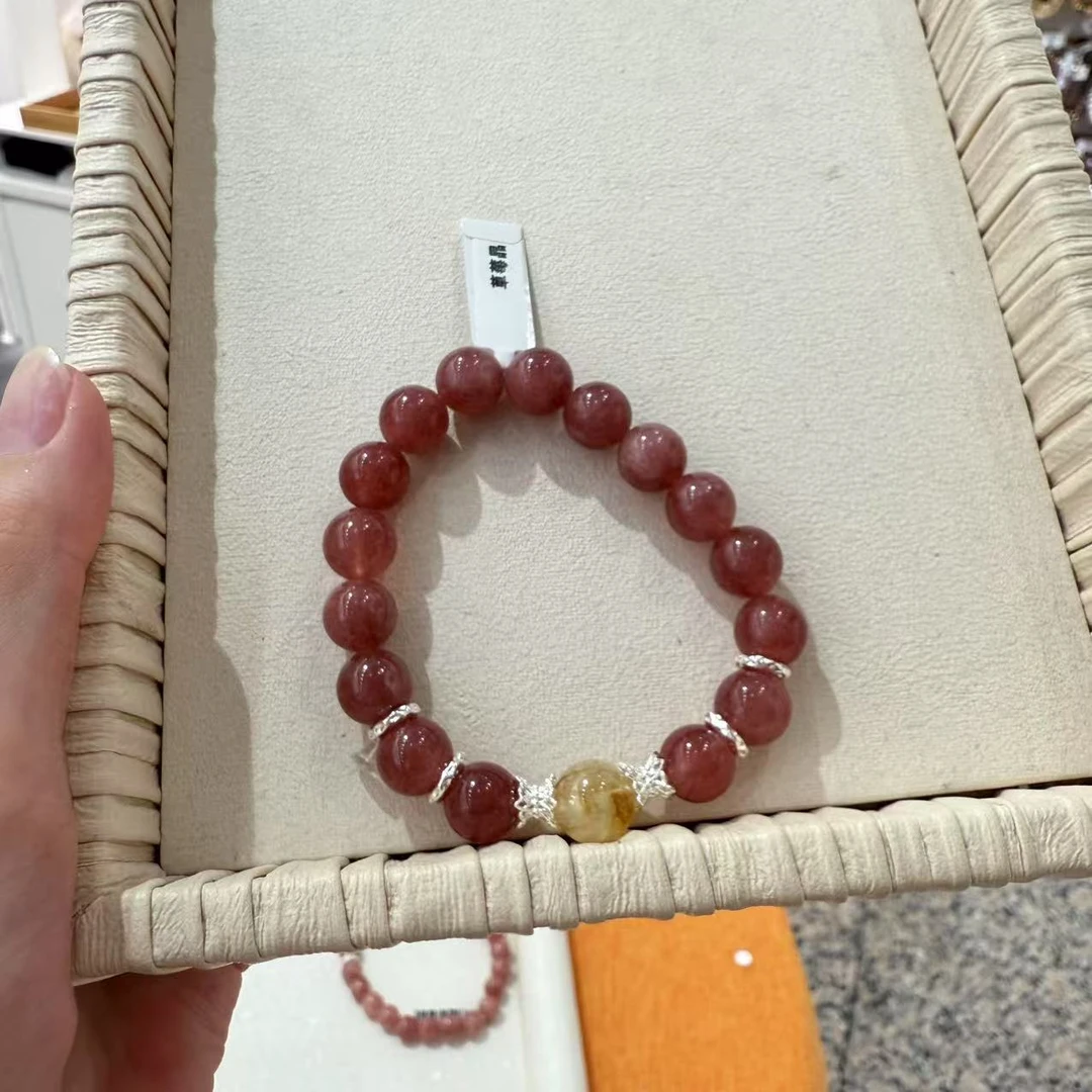 非金属仿水晶手链 P5289011  百搭手链  MNL