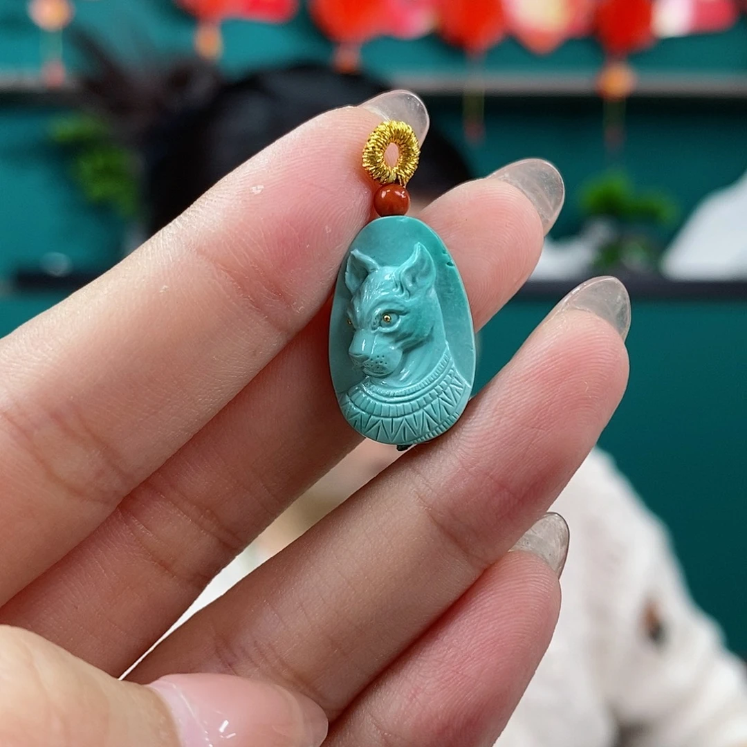 绿松石珠宝奇石未镶嵌