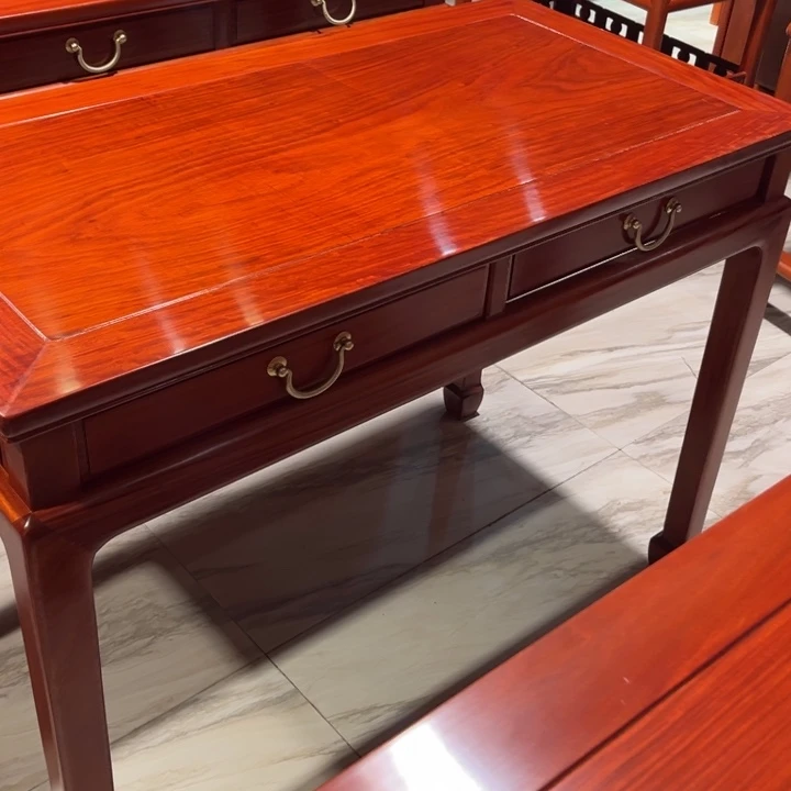 1***屹成套家具花梨木类106书桌