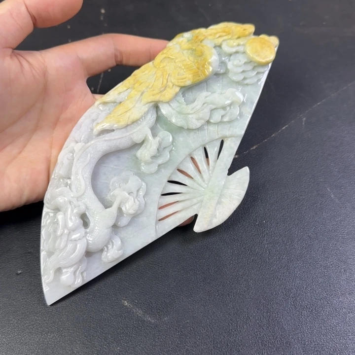 翡翠未镶嵌挂件翡翠