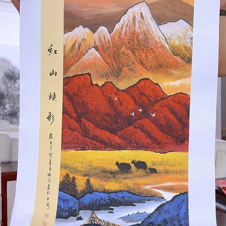 书法宋庄的一个大男孩