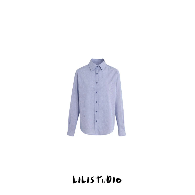 「浅浅期待」不理理冬季新款女装通勤文艺休闲百搭衬衣