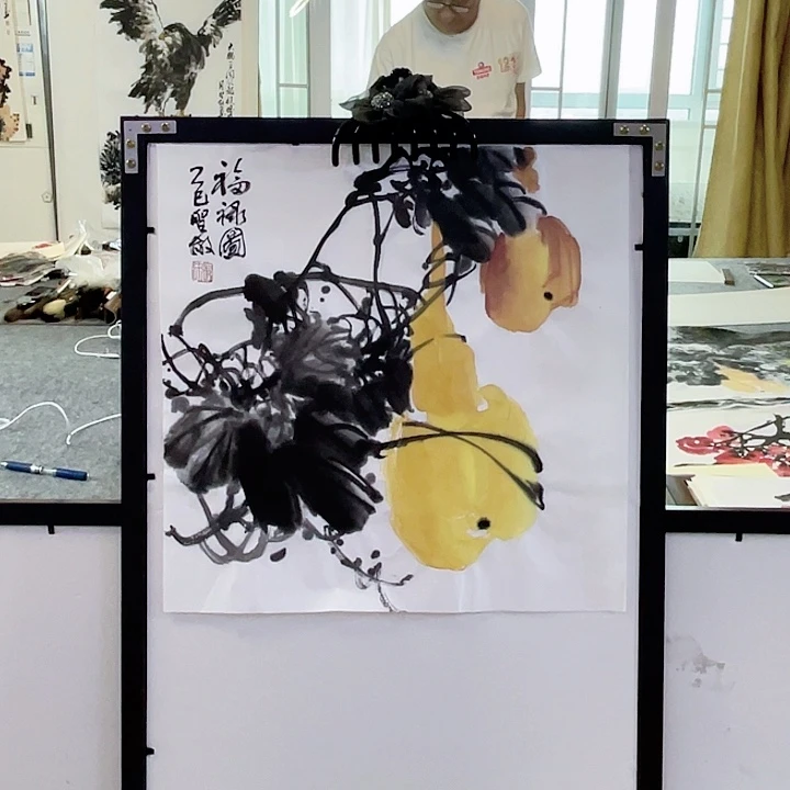 国画张圣敏先生纯手绘作品