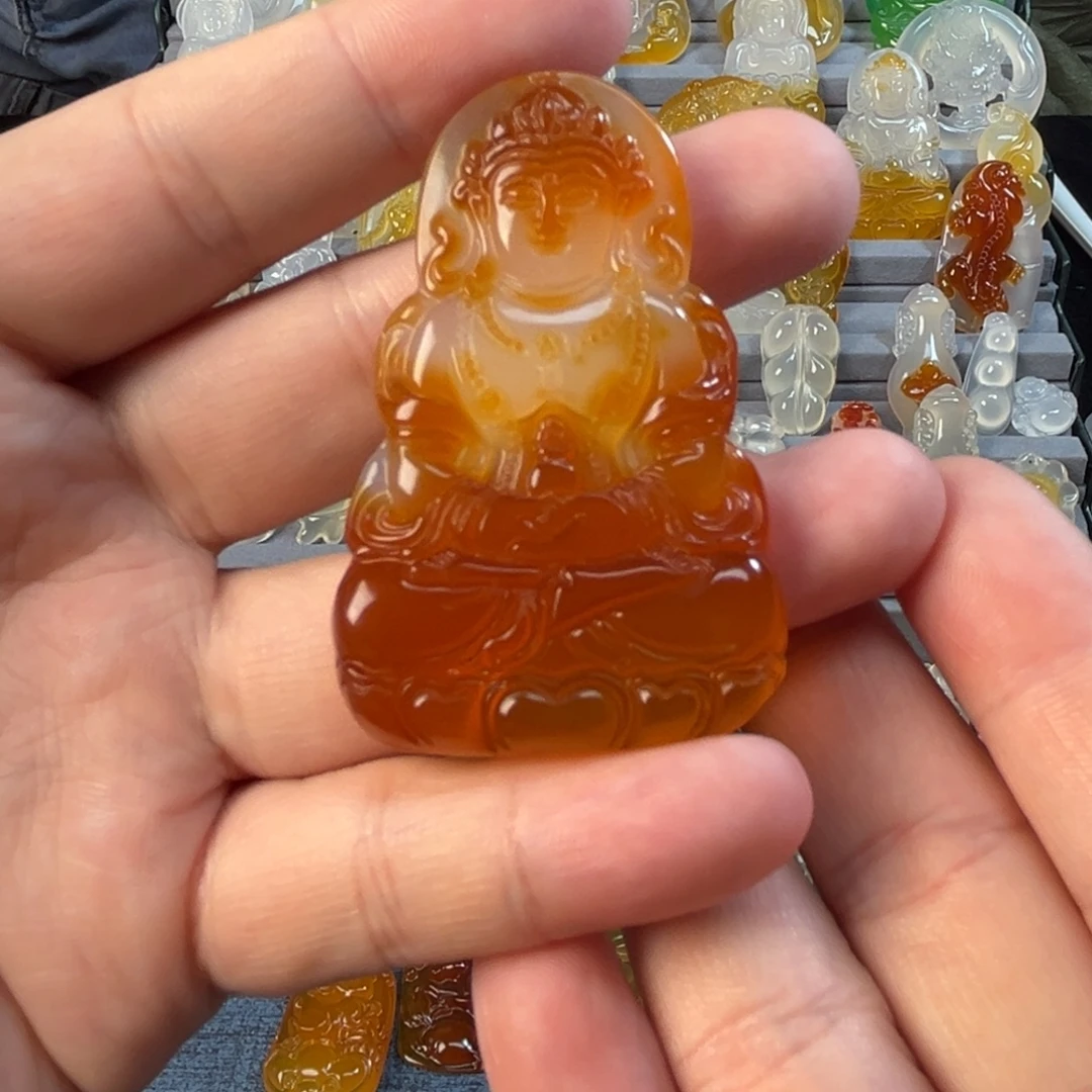 玛瑙/玉髓未镶嵌颈饰