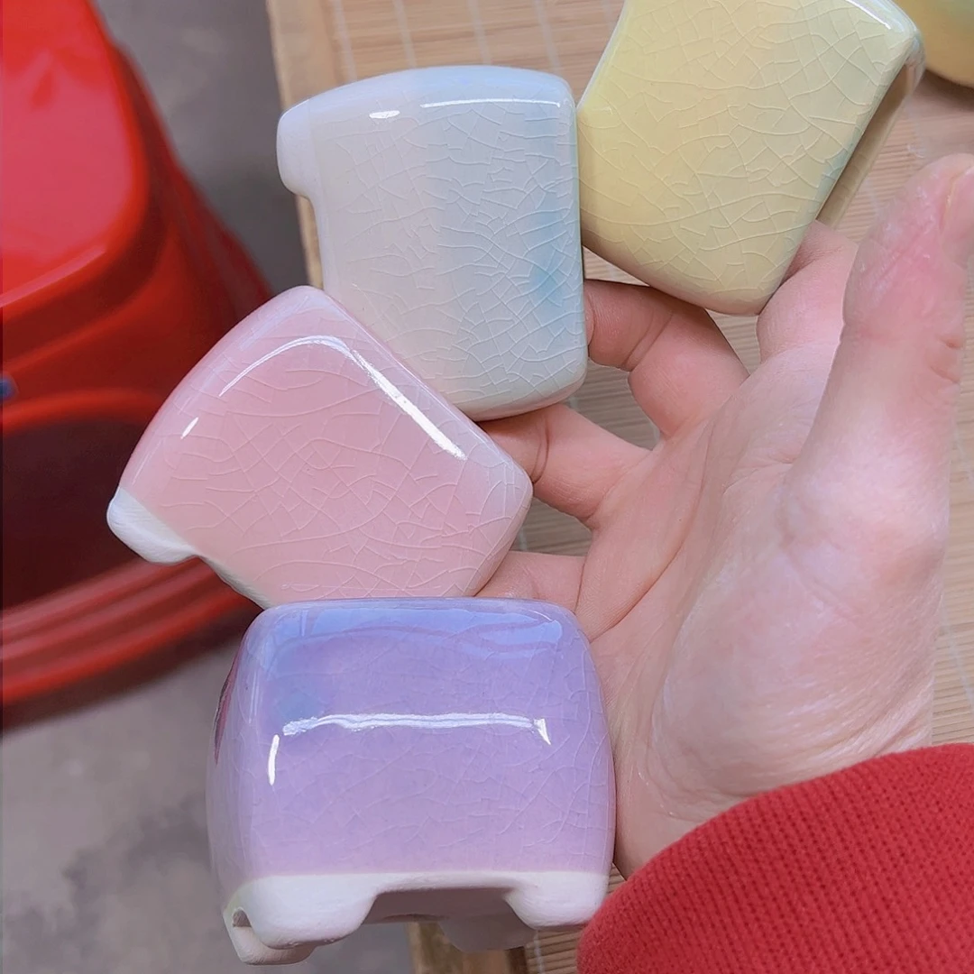 红陶陶瓷花盆满12包邮