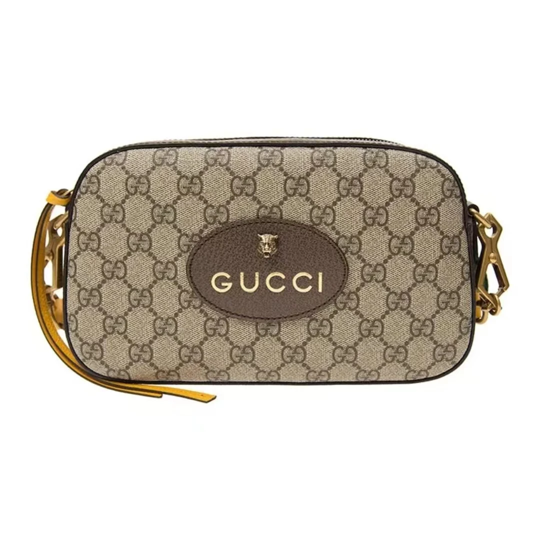99新 GUCCI/古驰 虎头相机包