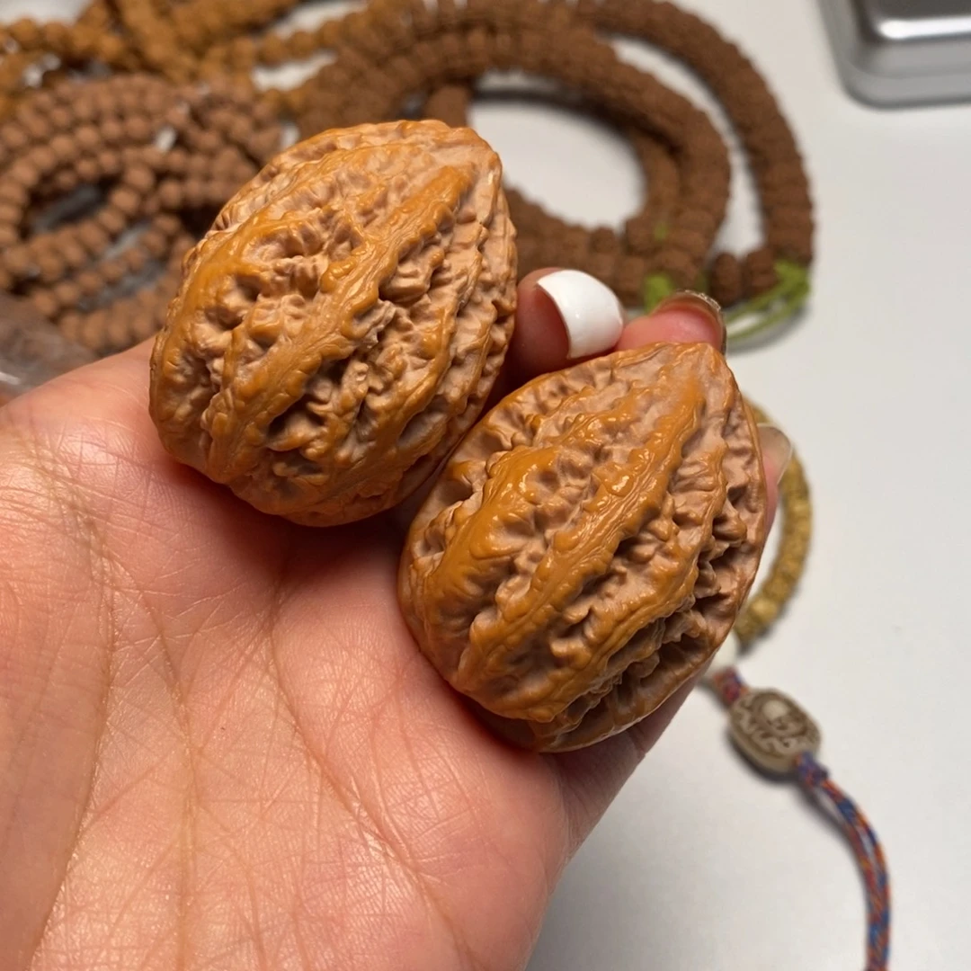 文玩核桃把件文玩核桃手捻手持