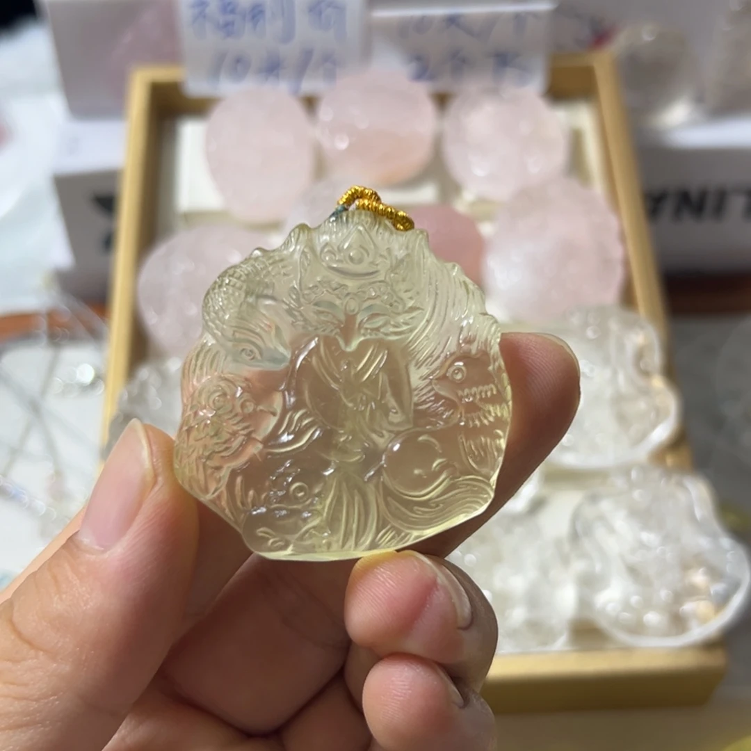 未镶嵌水晶吊坠(不含链)