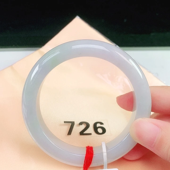 翡翠未镶嵌手镯56.7
