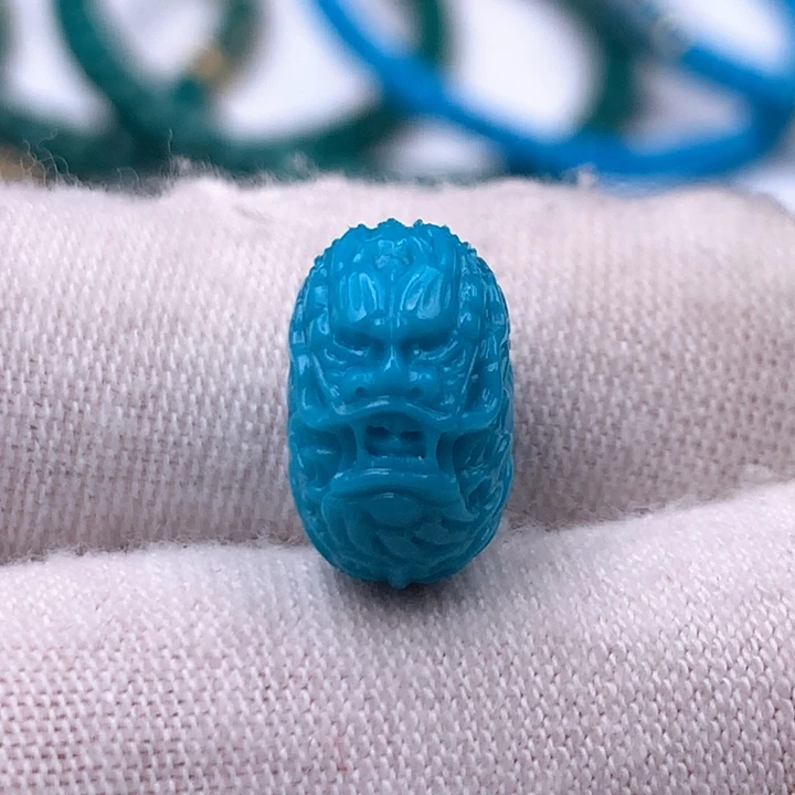 绿松石车挂未镶嵌