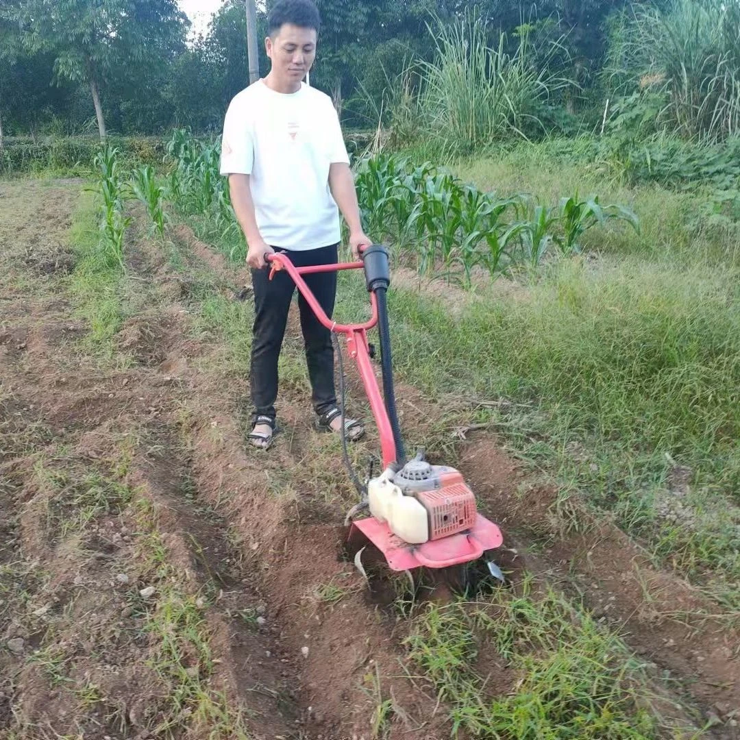 微耕机耕地机多功能四冲农用汽油新款果园大棚松土除草开沟旋耕机