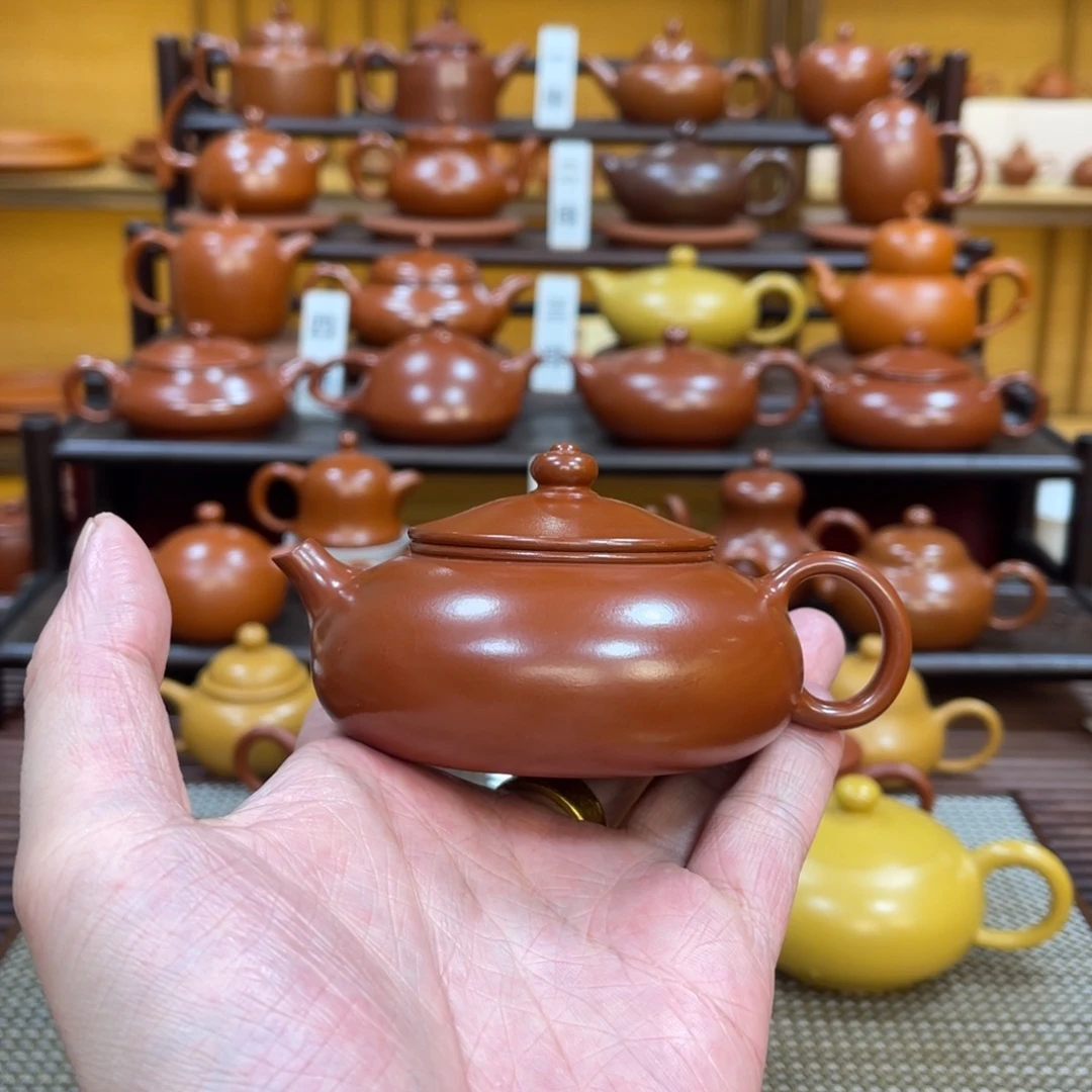 紫砂茶壶寒江 110-130cc