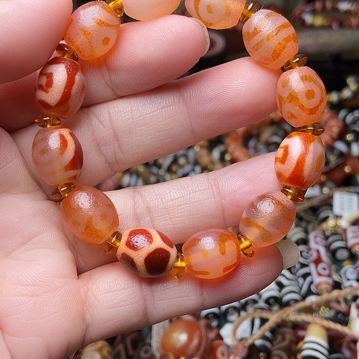 玛瑙/玉髓未镶嵌手链