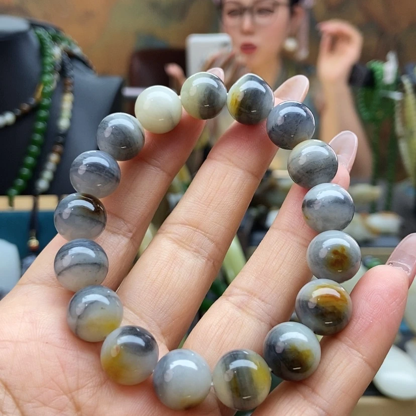 【闪购商品】手链未镶嵌和田玉（糖玉）