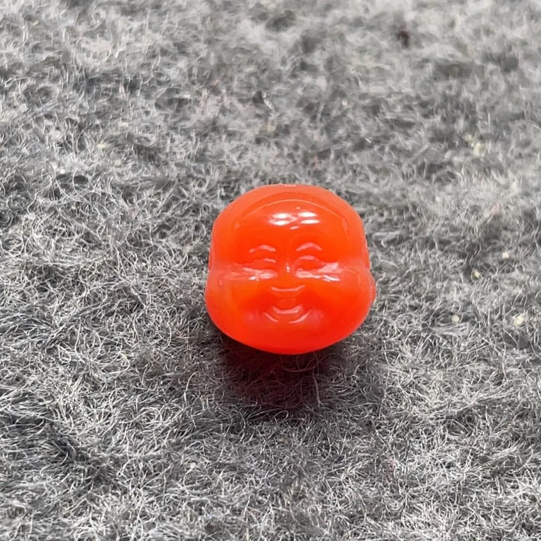 南红玛瑙未镶嵌珠子