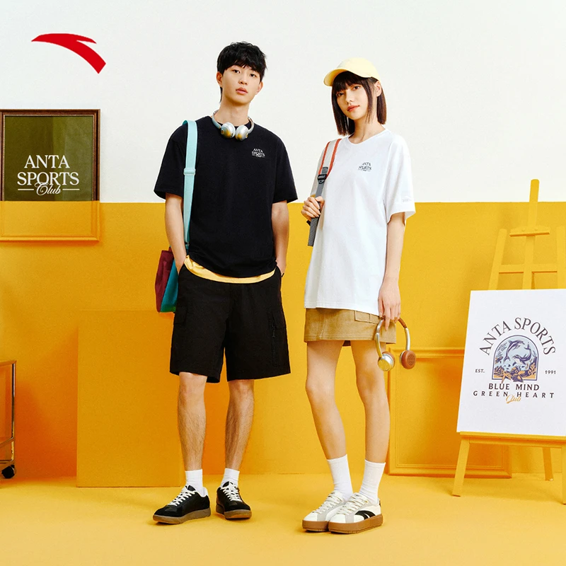 【王一博同款】安踏冰丝T丨凉感T恤男夏季宽松休闲短袖152528150