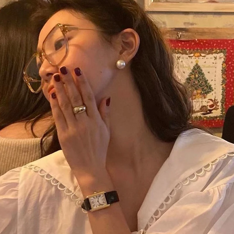 合金仿珍珠耳饰 合金仿珍珠耳饰Jennie同款耳钉女时尚气质耳饰