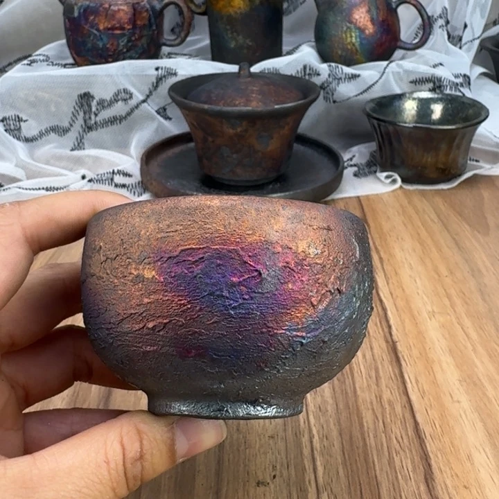 荥经黑砂炸福利禅定杯9