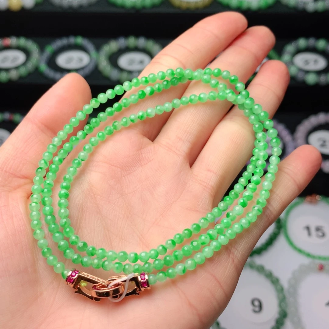 翡翠未镶嵌手链翡翠