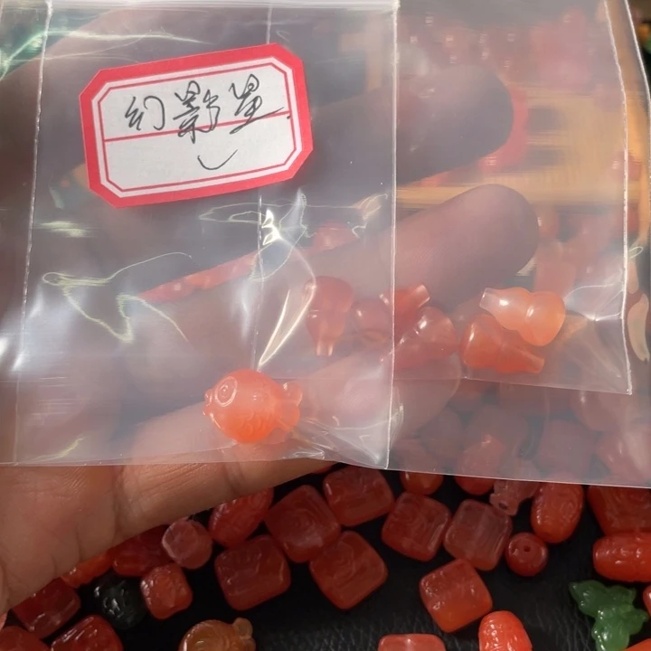 颈饰未镶嵌南红玛瑙幻****菜