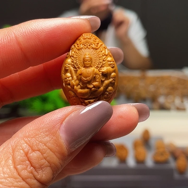 橄榄核吊坠橄榄核