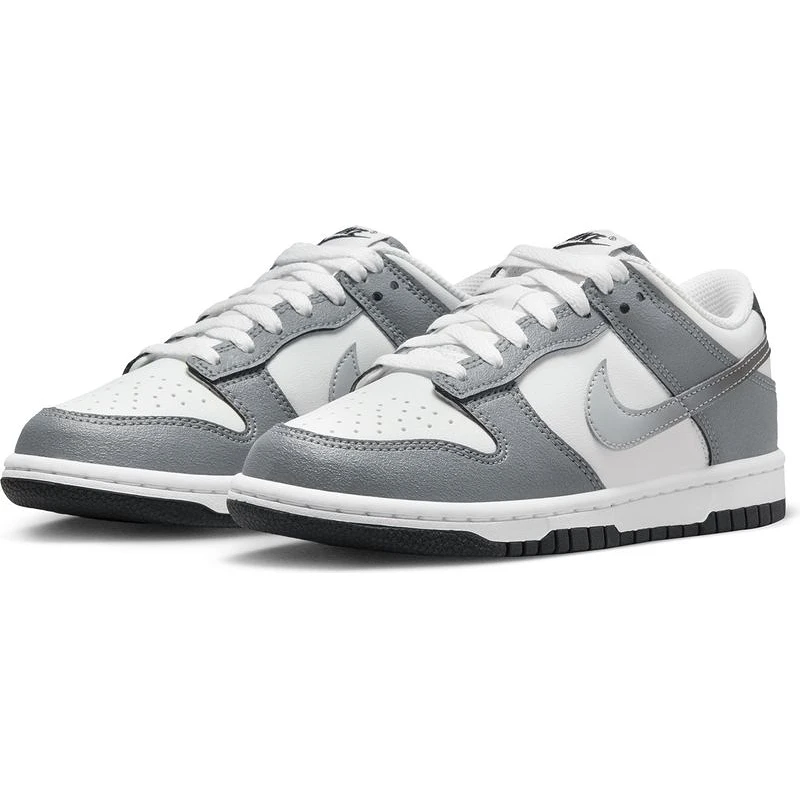 NIKE/耐克经典潮流低帮白灰DUNK（GS）休闲运动鞋HM9617-001