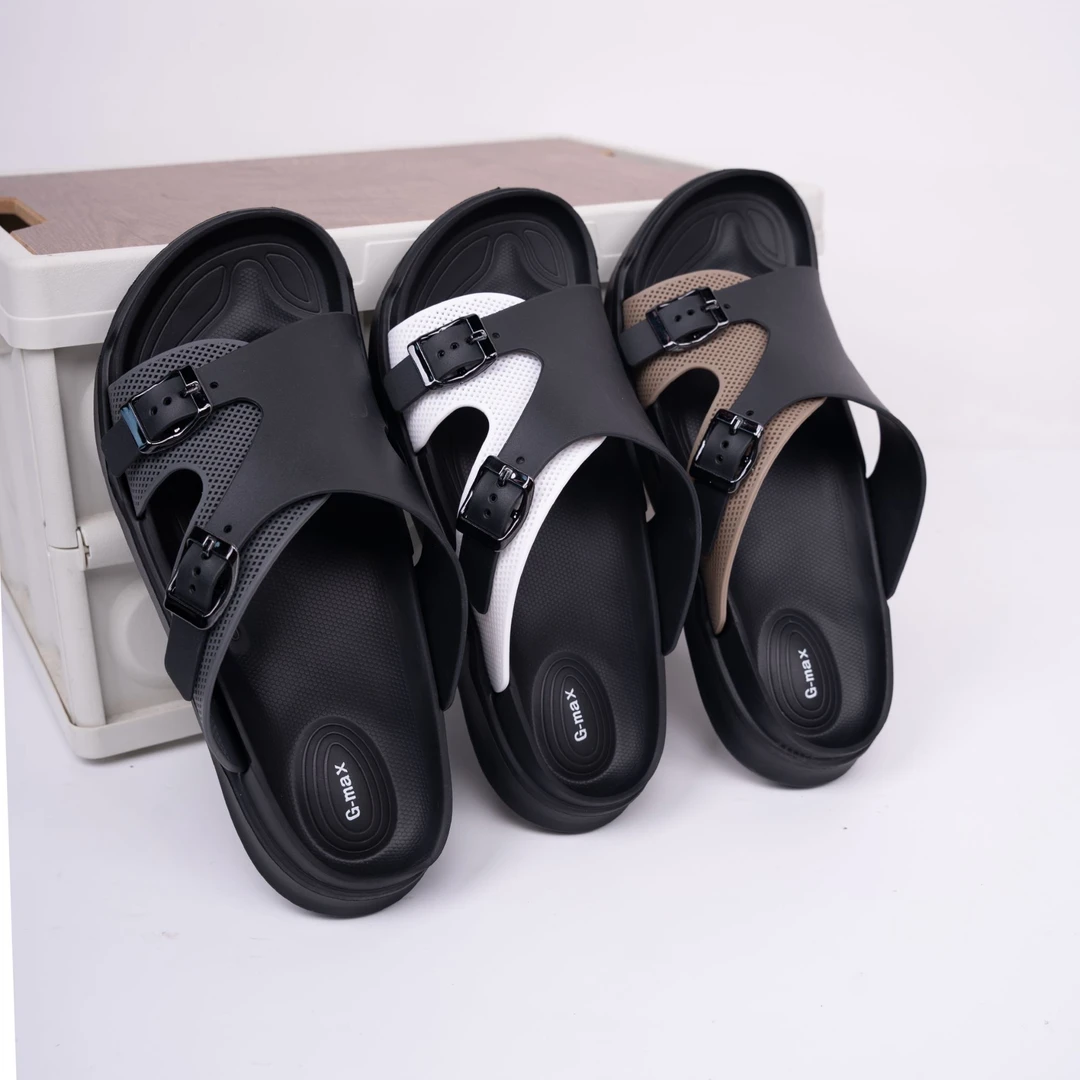 双印网面夏季凉拖足弓支持拖鞋防臭透气男款室内专业马拉松拖鞋